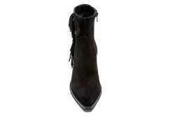 Coconuts Womens Jane Western Ankle Boot - Black -women's shoes US 01 303520 02