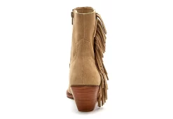 Coconuts Womens Jane Western Ankle Boot - Natural -women's shoes US 01 303521 04