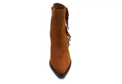Coconuts Womens Jane Western Ankle Boot - Cognac -women's shoes US 01 303522 02