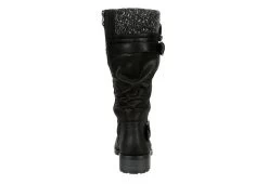 Xappeal Womens Chelsey Tall Boot - Black 13 Xappeal Womens Chelsey Tall Boot - Black -women's shoes US 01 340088 04