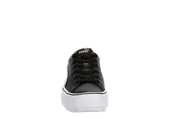 Puma Womens Kaia Platform Sneaker - Black -women's shoes US 01 400424 02