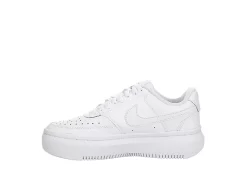 Nike Womens Court Vision Alta Sneaker - White 12 Nike Womens Court Vision Alta Sneaker - White -women's shoes US 01 400529 03