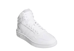Adidas Womens Hoops 3.0 Sneaker - White