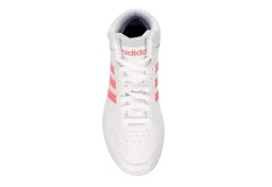 Adidas Womens Hoops 3.0 Mid Top Sneaker - White -women's shoes US 01 400745 05