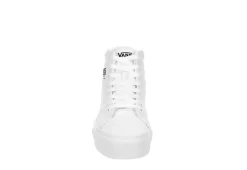 Vans Womens Filmore High Top Platform Sneaker - White -women's shoes US 01 400983 02