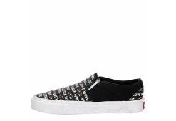 Vans Womens Asher Slip On Sneaker - Black 12 Vans Womens Asher Slip On Sneaker - Black -women's shoes US 01 401192 03