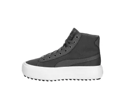 Puma Womens Kaia High Top Platform Sneaker - Dark Grey -women's shoes US 01 401233 03