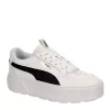 Puma Womens Karmen Rebelle Platform Sneaker - White -women's shoes US 01 401234 00