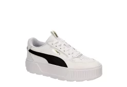 Puma Womens Karmen Rebelle Platform Sneaker - White