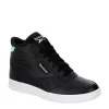 Reebok Womens Club High Top Sneaker - Black -women's shoes US 01 401243 00