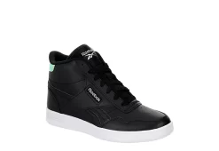 Reebok Womens Club High Top Sneaker - Black