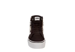 Vans Womens Filmore High Top Platform Sneaker - Brown -women's shoes US 01 401274 02