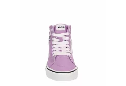 Vans Womens Filmore High Top Sneaker - Purple -women's shoes US 01 401284 02