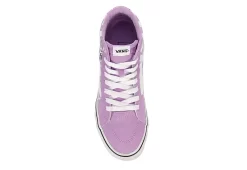 Vans Womens Filmore High Top Sneaker - Purple -women's shoes US 01 401284 05