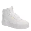 Puma Womens Karmen Rebelle Mid Sneaker - White -women's shoes US 01 401295 00