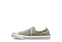 Converse Womens Chuck Taylor All Star Shoreline Sneaker - Olive -women's shoes US 01 401334 02