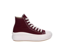 Converse Womens Chuck Taylor All Star Move High Top Sneaker - Burgundy -women's shoes US 01 401341 01