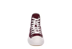 Converse Womens Chuck Taylor All Star Move High Top Sneaker - Burgundy -women's shoes US 01 401341 02