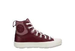 Converse Womens Chuck Taylor All Star Berkshire Boot - Burgundy -women's shoes US 01 401344 01
