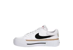Nike Womens Court Legacy Lift Sneaker - White -women's shoes US 01 401377 03
