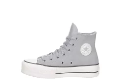 Converse Womens Chuck Taylor All Star High Top Platform Sneaker - Pale Grey -women's shoes US 01 401481 03