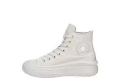 Converse Womens Chuck Taylor All Star Move High Top Sneaker - Pale Grey -women's shoes US 01 401484 03