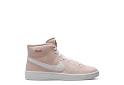 Nike Womens Court Royale 2 Mid Sneaker - Pale Pink -women's shoes US 01 401513 01