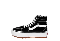 Vans Womens Filmore High Top Tapered Platform Sneaker - Black -women's shoes US 01 401517 03