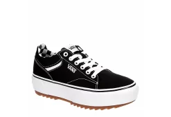 Vans Womens Seldan Platform Sneaker - Black