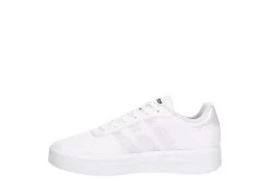 Adidas Womens Court Platform Sneaker - White -women's shoes US 01 401586 03