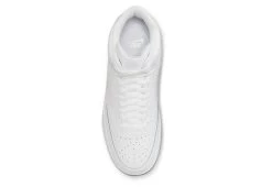 Nike Womens Court Vision Mid Sneaker - White -women's shoes US 01 401631 04