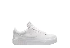 Nike Womens Court Legacy Lift Sneaker - White