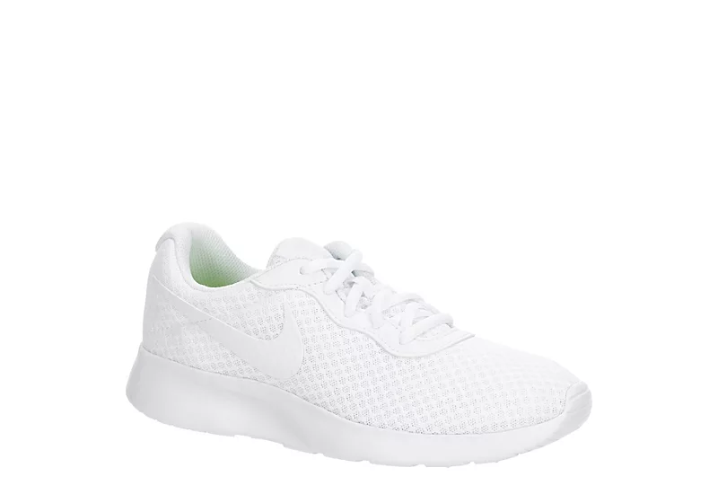 Nike Womens Tanjun Sneaker - White 3 Nike Womens Tanjun Sneaker - White