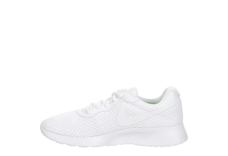 Nike Womens Tanjun Sneaker - White 6 Nike Womens Tanjun Sneaker - White - Image 4