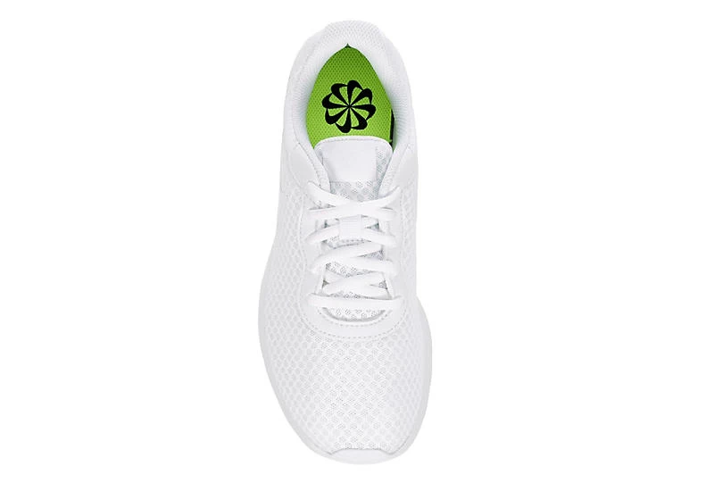 Nike Womens Tanjun Sneaker - White 8 Nike Womens Tanjun Sneaker - White - Image 6