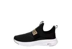 Puma Womens Softride Enzo Evo Slip-on Sneaker - Black -women's shoes US 01 401663 03