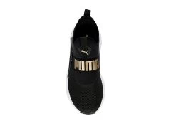 Puma Womens Softride Enzo Evo Slip-on Sneaker - Black -women's shoes US 01 401663 05