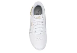 Puma Womens Carina 2.0 Charm Sneaker - White -women's shoes US 01 401669 05