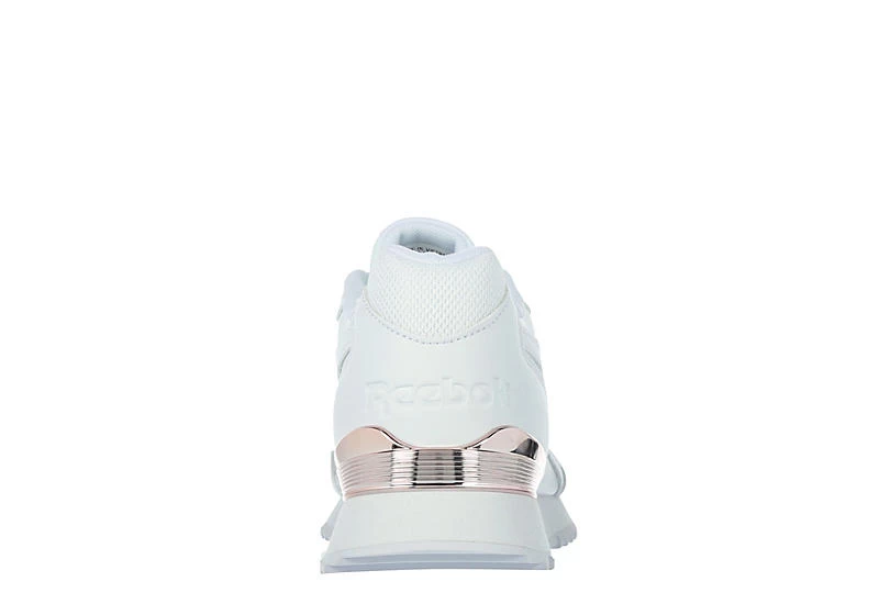 Reebok Womens Glide Ripple Clip Sneaker - White 7 Reebok Womens Glide Ripple Clip Sneaker - White - Image 5
