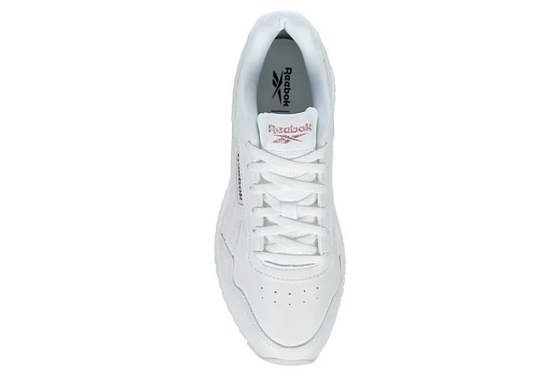 Reebok Womens Glide Ripple Clip Sneaker - White 8 Reebok Womens Glide Ripple Clip Sneaker - White - Image 6