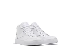 Reebok Womens Court Advance Bold Hi Sneaker - White