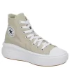 Converse Womens Chuck Taylor All Star Move High Top Sneaker - Stone -women's shoes US 01 401715 00