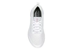 Skechers Womens Arch Fit Lace Up Sneaker - White -women's shoes US 01 401756 05