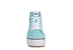 Vans Womens Filmore High Top Tapered Platform Sneaker - Aqua -women's shoes US 01 401766 02