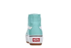Vans Womens Filmore High Top Tapered Platform Sneaker - Aqua -women's shoes US 01 401766 04