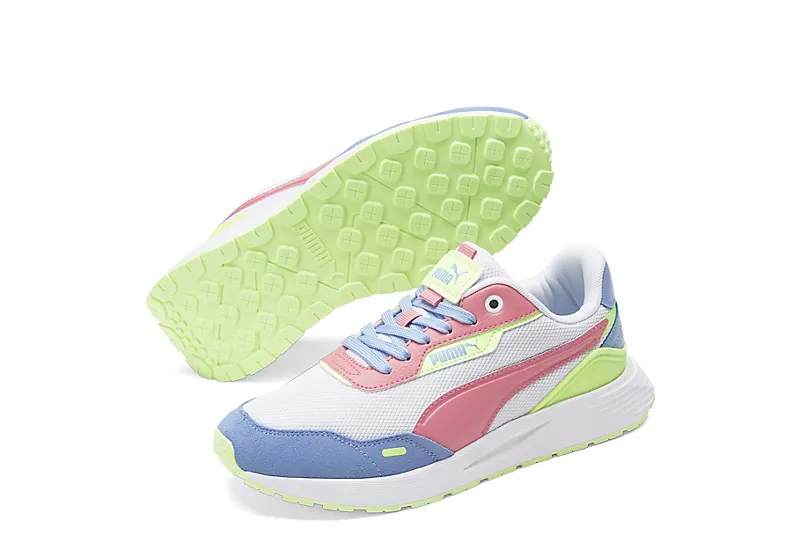 Puma Womens Runtamed Plus Sneaker - Pale Blue 3 Puma Womens Runtamed Plus Sneaker - Pale Blue