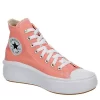 Converse Womens Chuck Taylor All Star Move High Top Sneaker - Pink -women's shoes US 01 401832 00