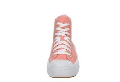Converse Womens Chuck Taylor All Star Move High Top Sneaker - Pink -women's shoes US 01 401832 02