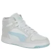 Puma Womens Rebound Lay Up Sneaker - White -women's shoes US 01 401839 00