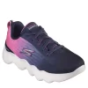 Skechers Womens Go Walk Massage Fit Running Shoe - Navy -women's shoes US 01 401929 00